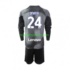 Maillot de Foot Inter Milan Andre Onana 24 Gardien Enfant Domicile 2022/23 ML